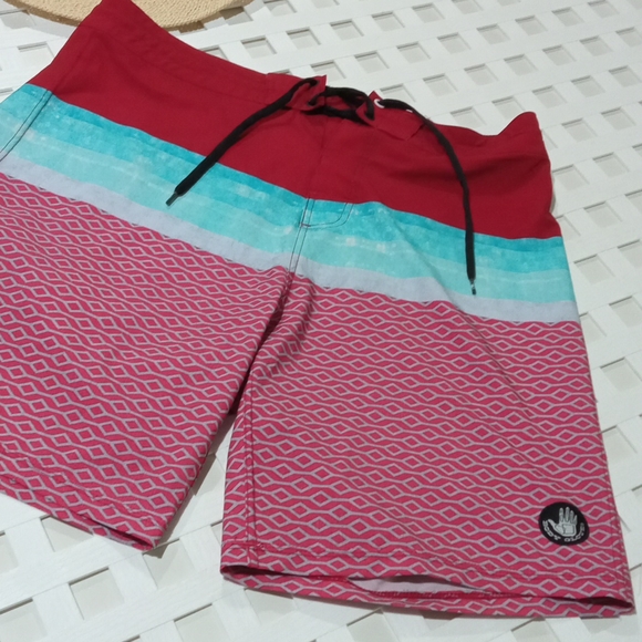 Body Glove Vapor Print Swim Shorts - Picture 1 of 7
